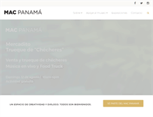 Tablet Screenshot of macpanama.org